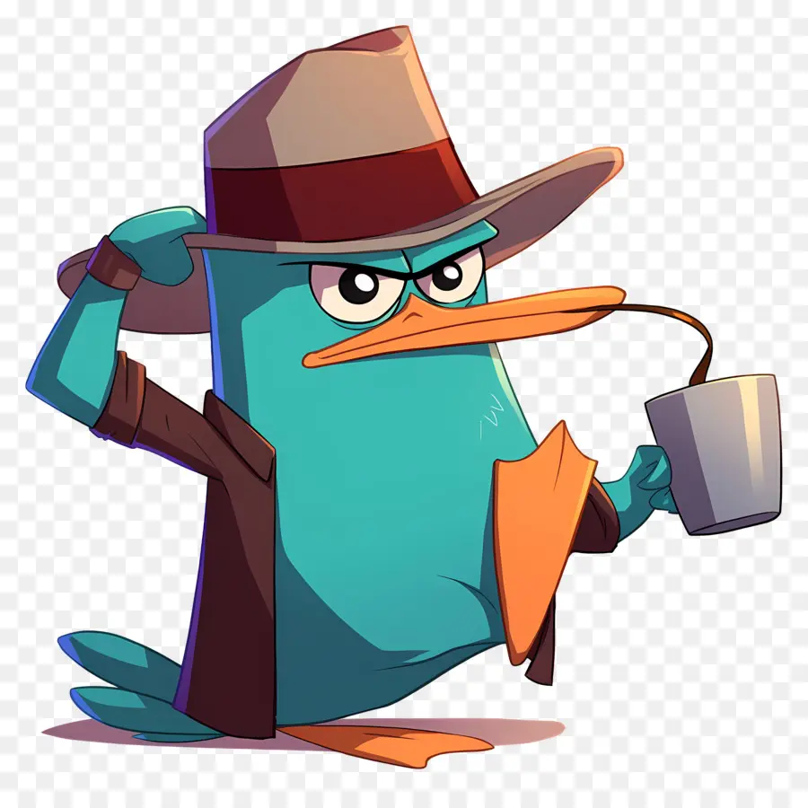 Perry O Ornitorrinco，Detetive Ornitorrinco PNG