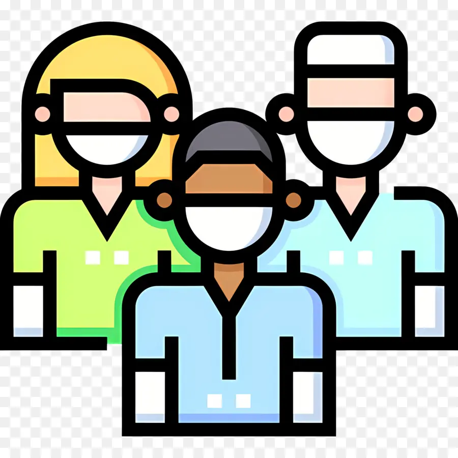 Equipe Médica，Médicos PNG