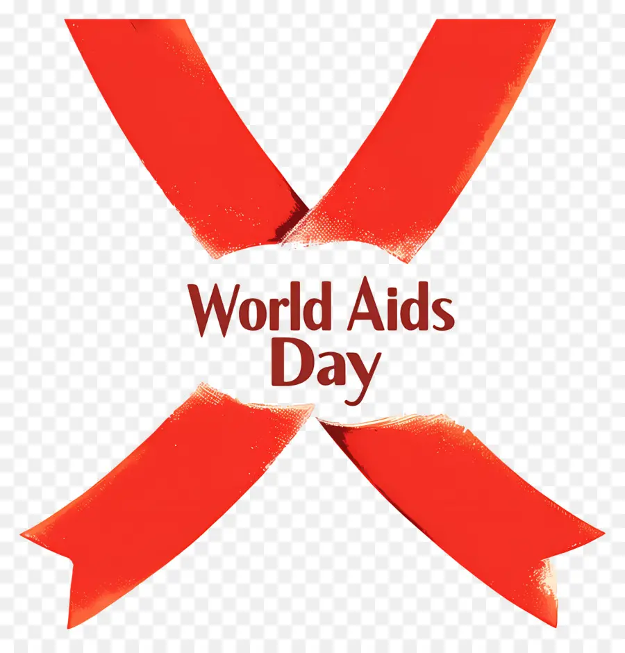 Dia Mundial Da Aids，Fita Vermelha PNG