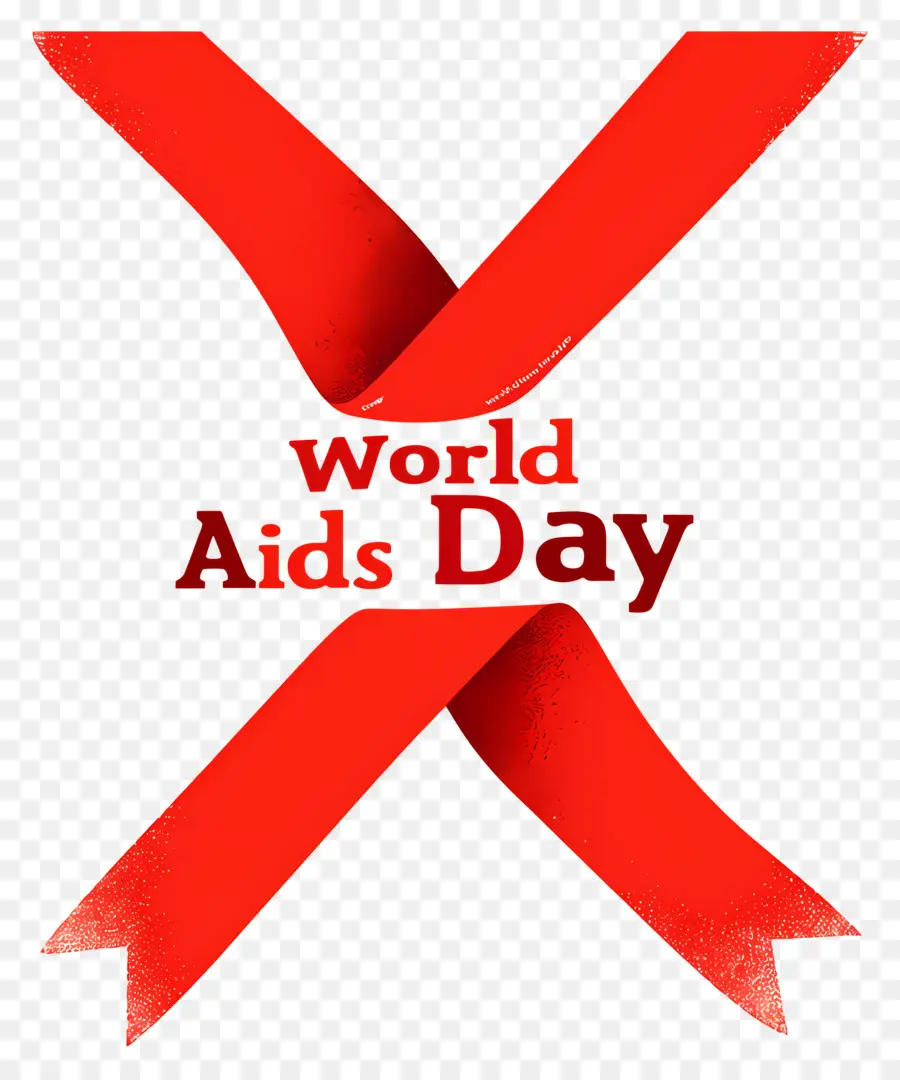 Dia Mundial Da Aids，Fita Vermelha PNG