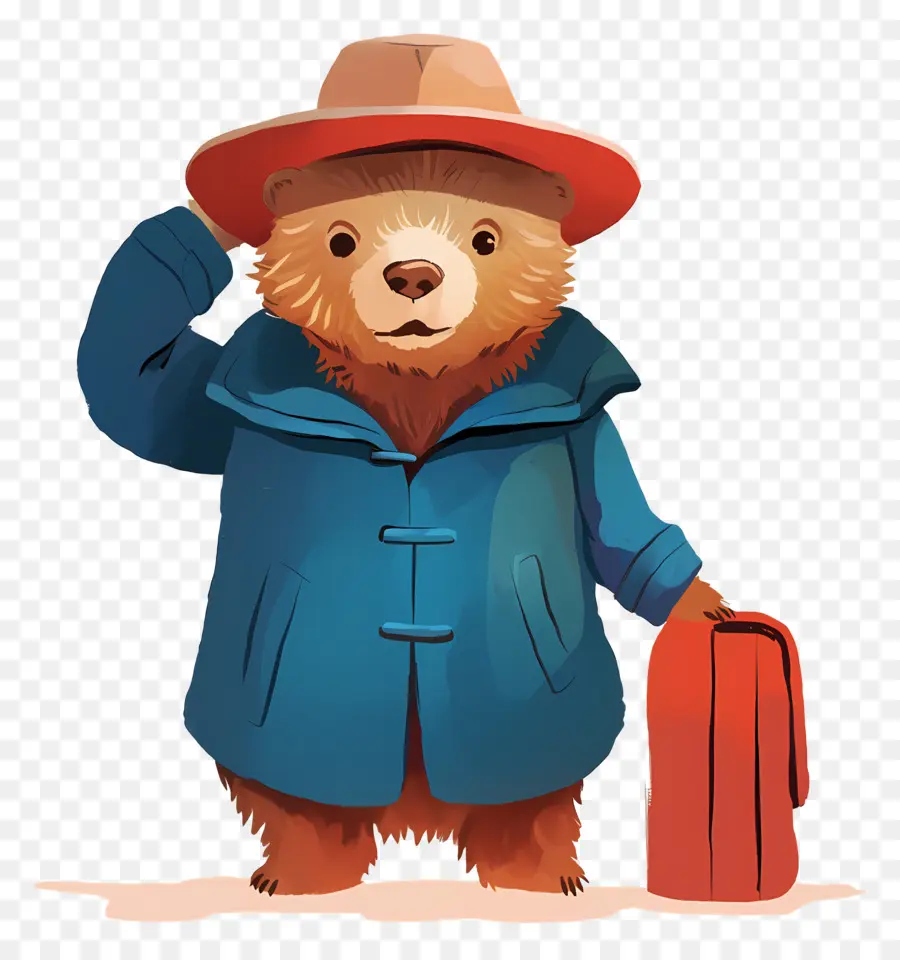 Paddington，Urso Com Caneca PNG