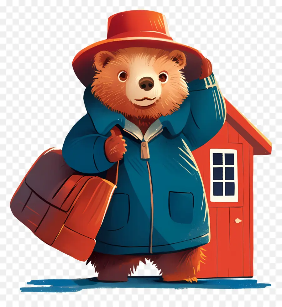 Paddington，Urso De Casaco PNG