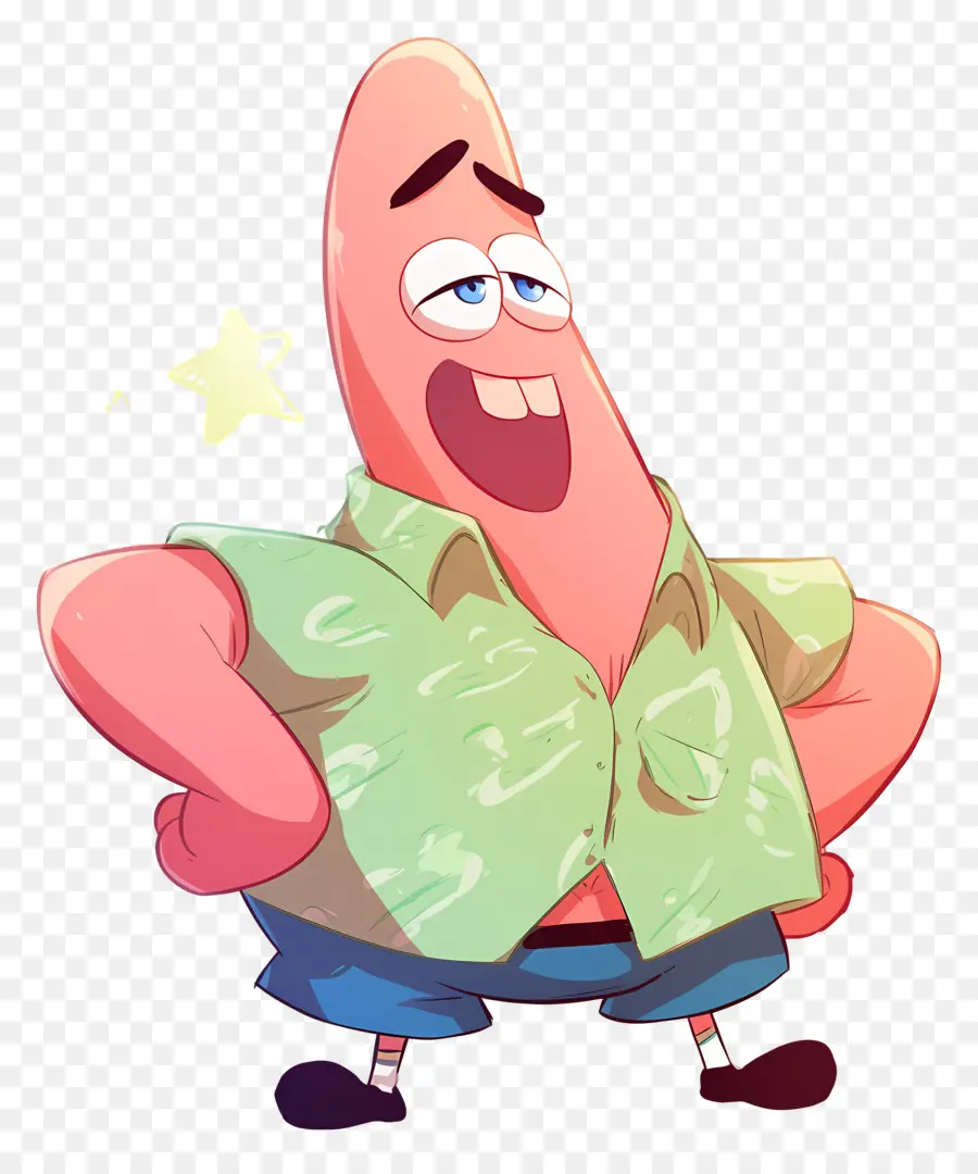 Patrick Estrela，Personagem De Desenho Animado PNG