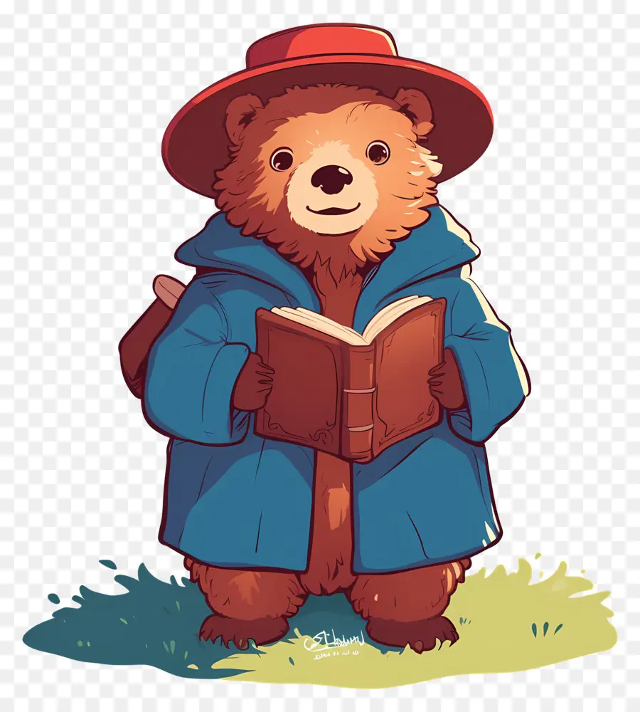 Paddington，Urso Com Sanduíche PNG