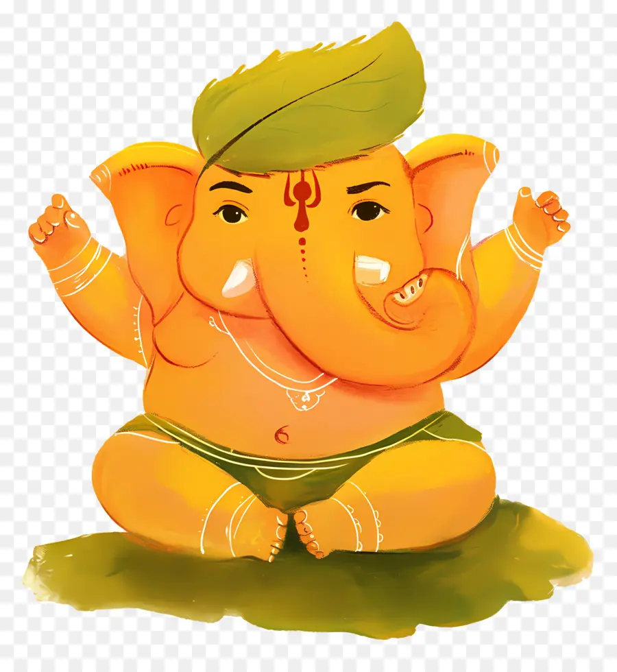 Ganesha Chaturthi，Ganesha Fofo PNG