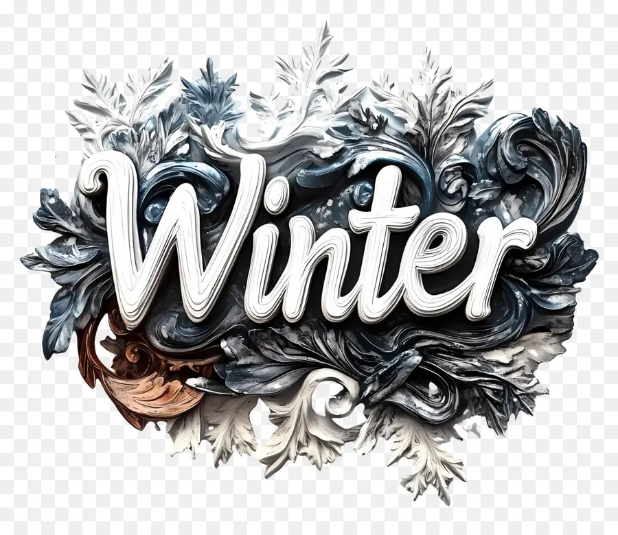 Texto Inverno，Redemoinhos De Inverno PNG