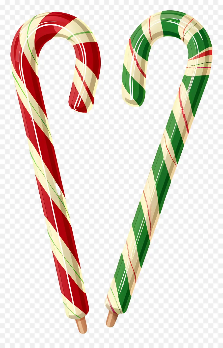 Bastões De Doces De Natal，Bastão De Doces PNG