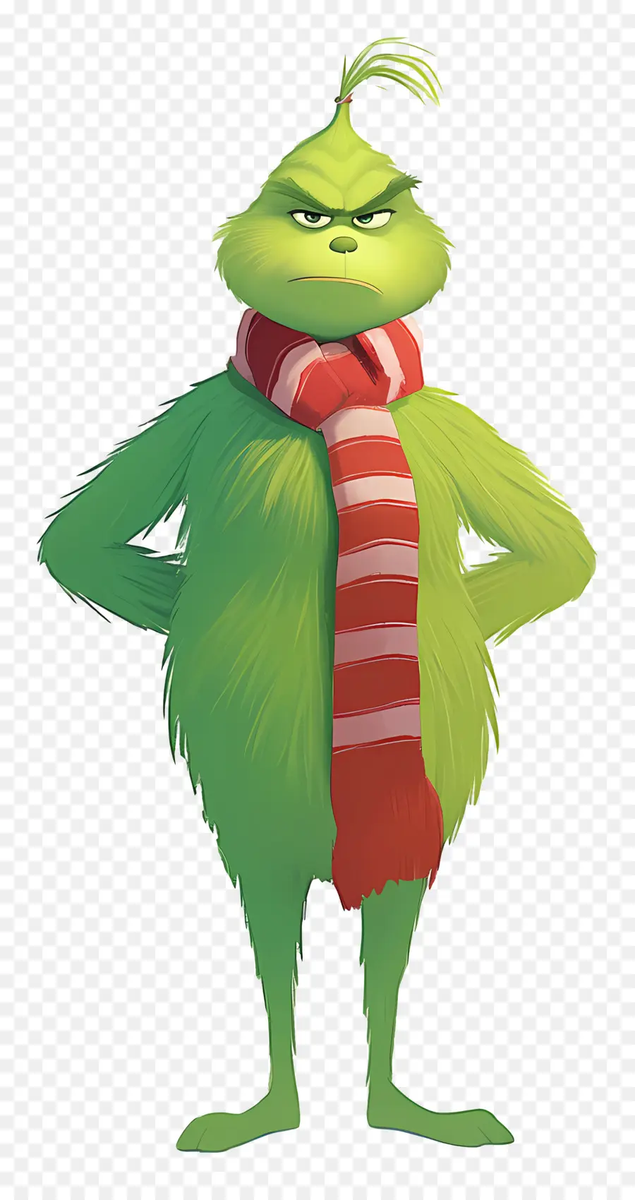 Grinch Dos Desenhos Animados，Personagem Verde PNG