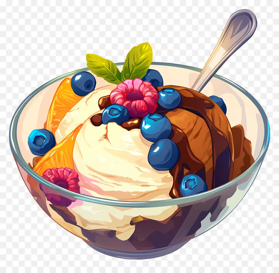 Dia Nacional Do Sundae，Sundae De Sorvete PNG