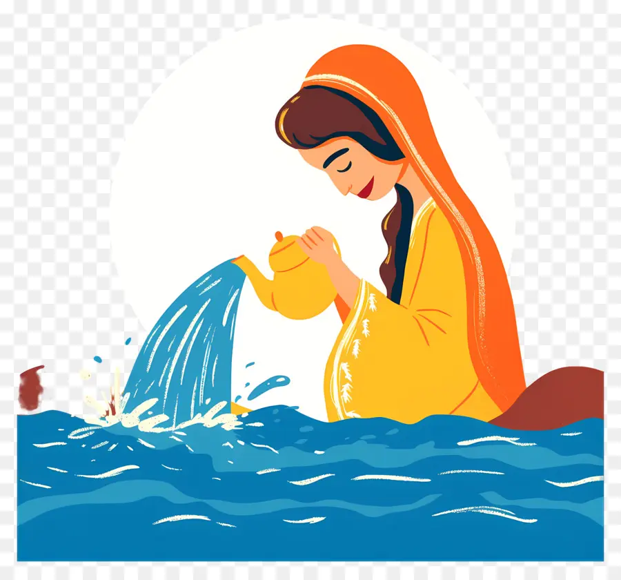 Chhath Puja，Mulher Com Maconha PNG