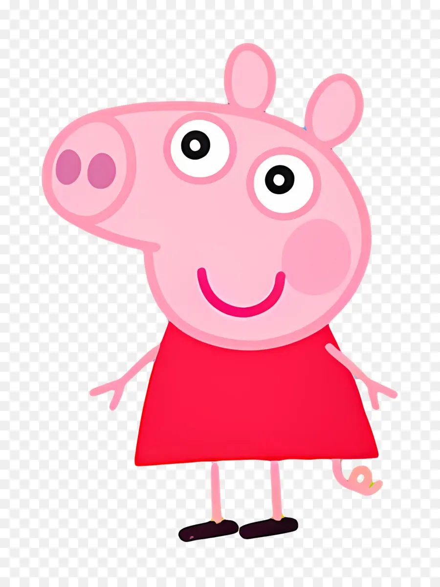 Peppa Pig，Porco Rosa De Desenho Animado PNG