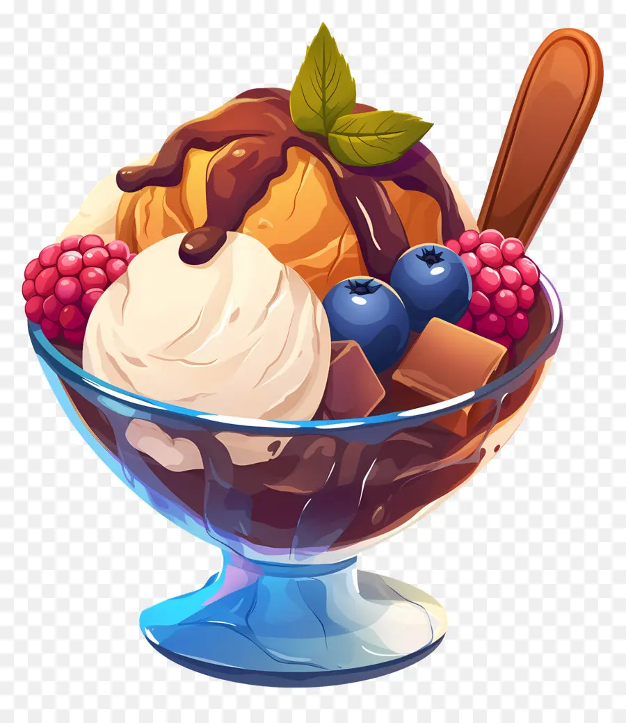 Dia Nacional Do Sundae，Sundae De Sorvete PNG