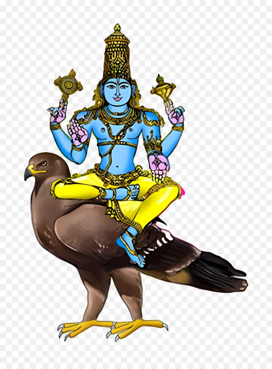 Utpanna Ekadashi，Divindade Em Pássaro PNG