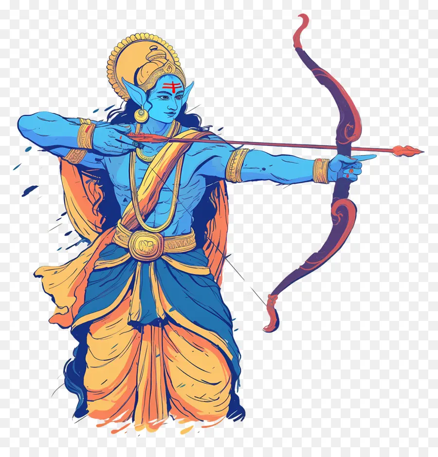 Ram Navami，Arqueiro PNG