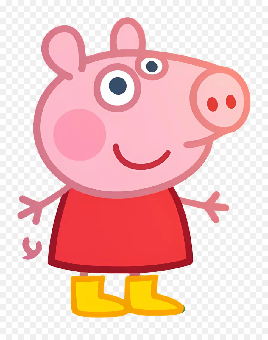 Peppa Pig，Porco Rosa De Desenho Animado PNG