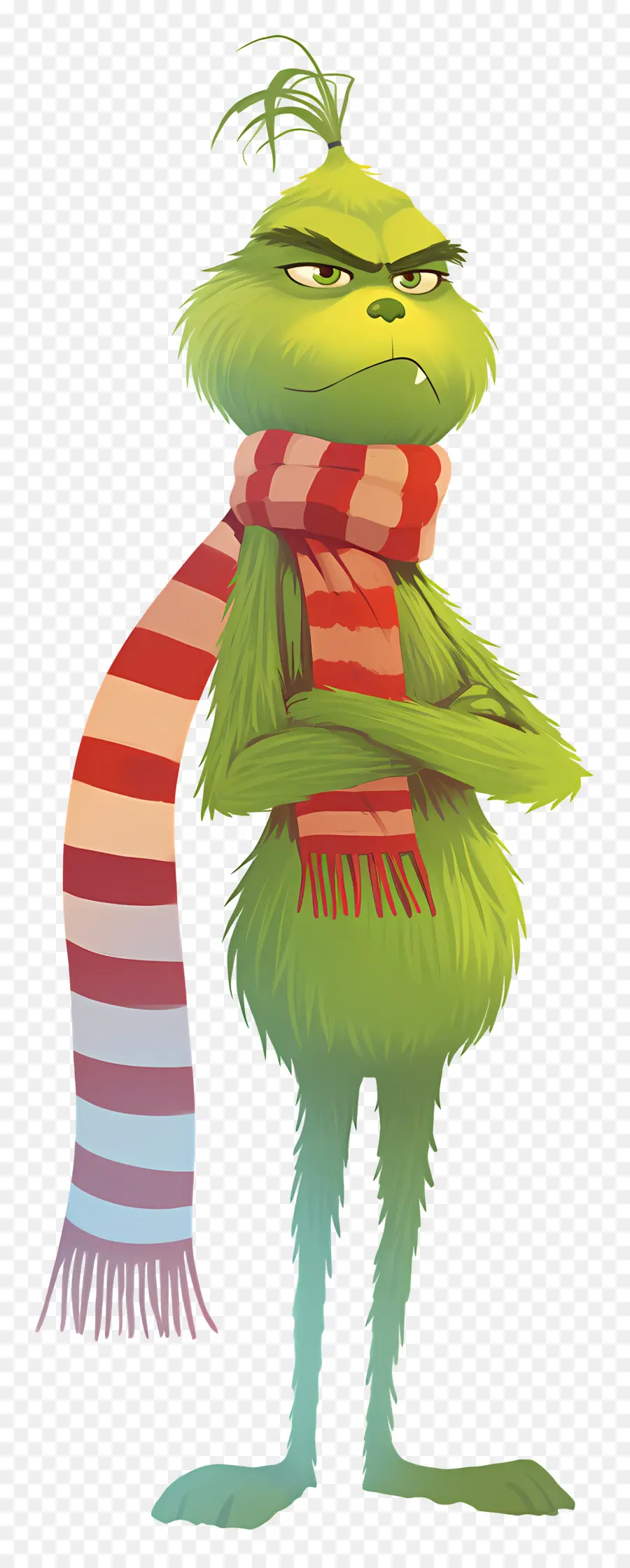 Grinch Dos Desenhos Animados，Personagem Verde PNG