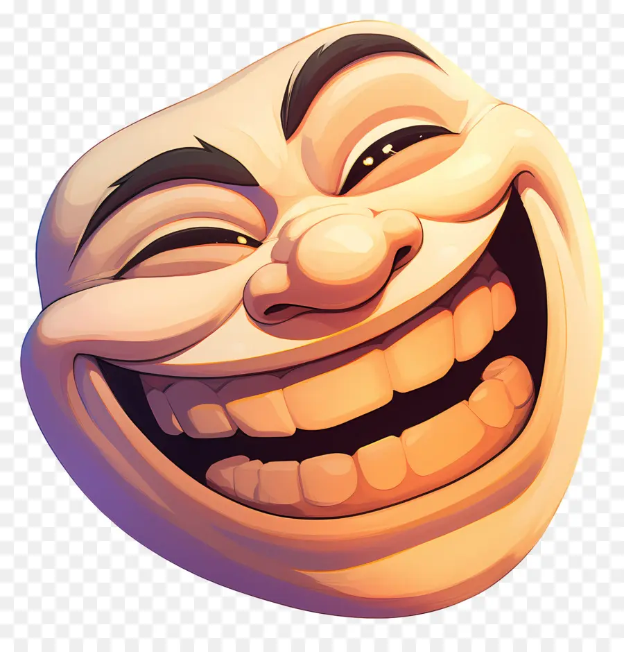 Cara De Gozo，Rosto Sorridente PNG