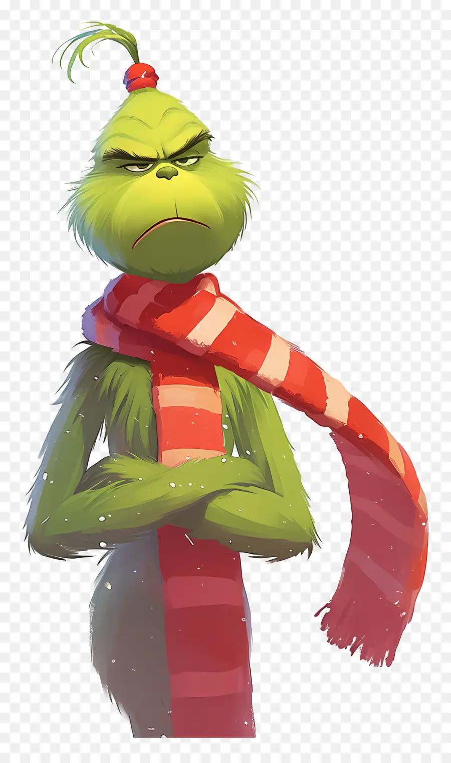 Grinch Dos Desenhos Animados，Personagem Verde PNG