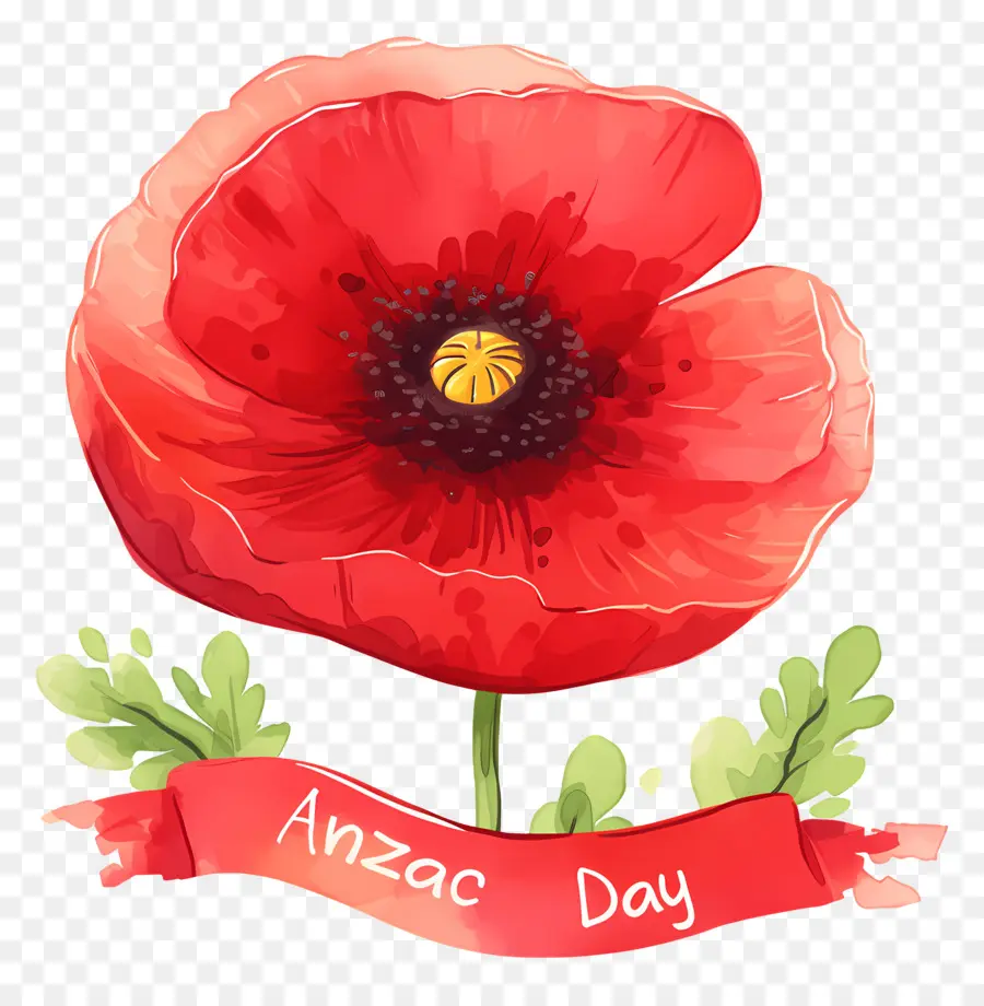 Dia Anzac，Papoilas Do Dia Anzac PNG