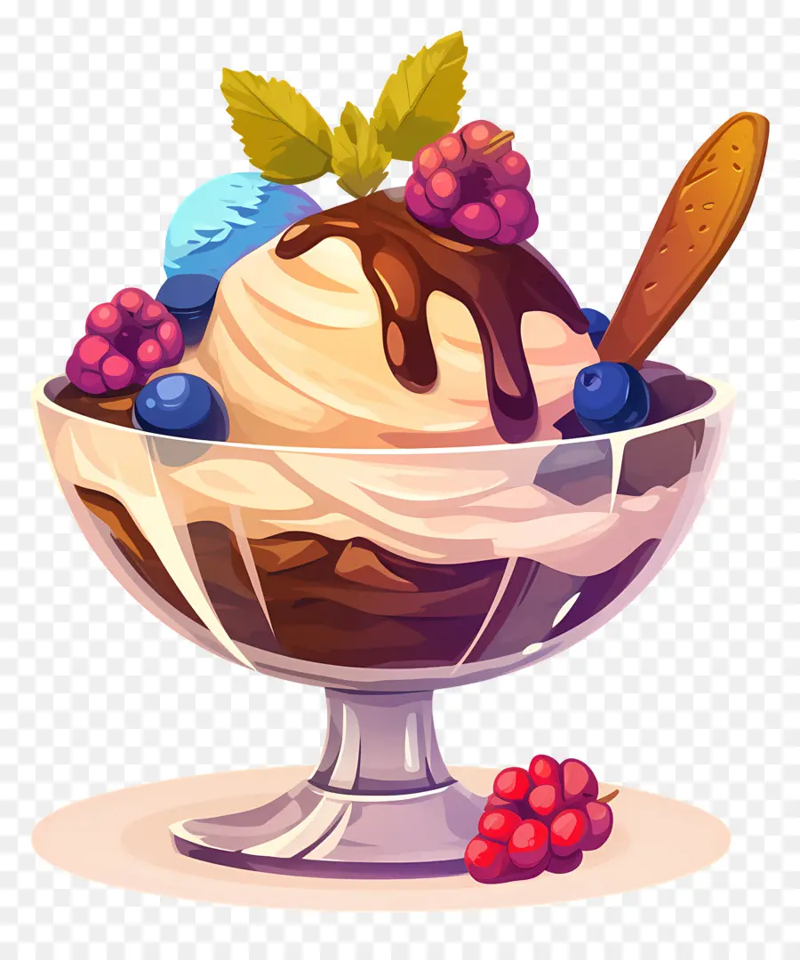 Dia Nacional Do Sundae，Sundae De Sorvete PNG