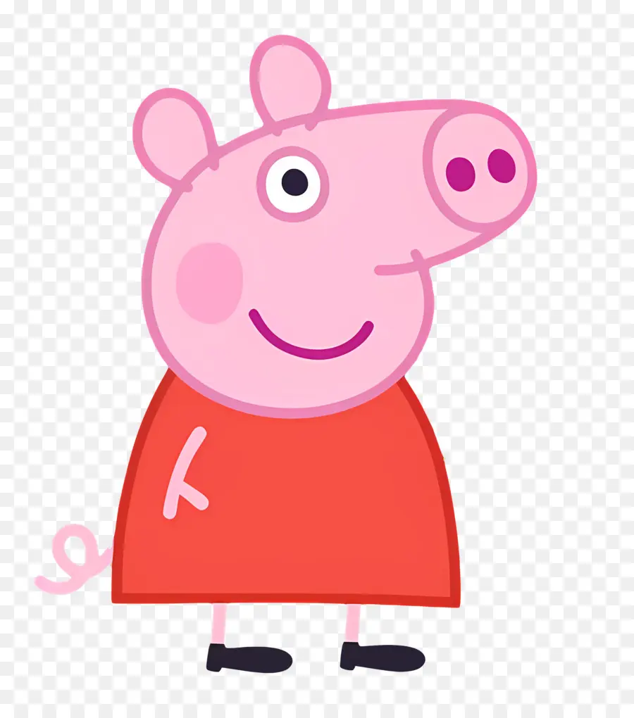 Peppa Pig，Porco Rosa De Desenho Animado PNG