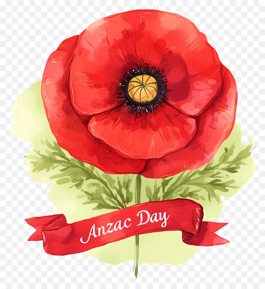 Dia Anzac，Papoilas Do Dia Anzac PNG