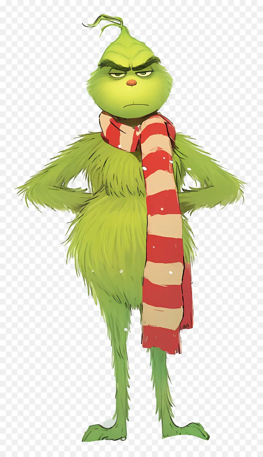 Grinch Dos Desenhos Animados，Personagem Verde PNG