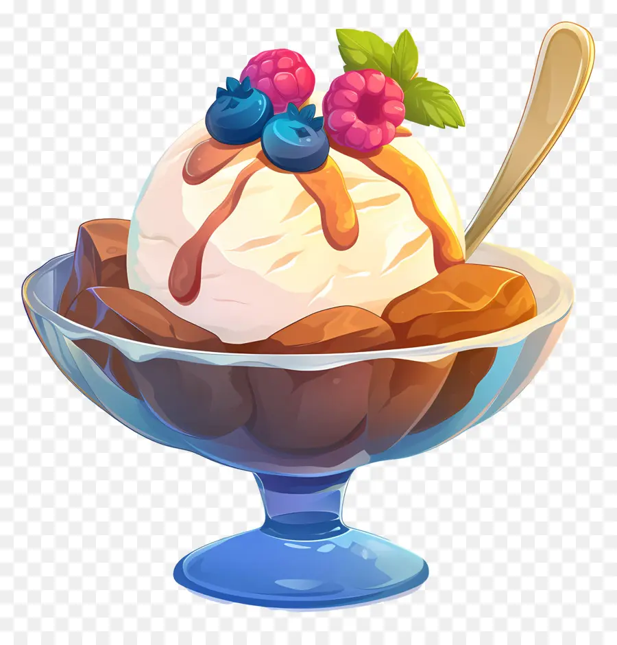 Dia Nacional Do Sundae，Sundae De Sorvete PNG