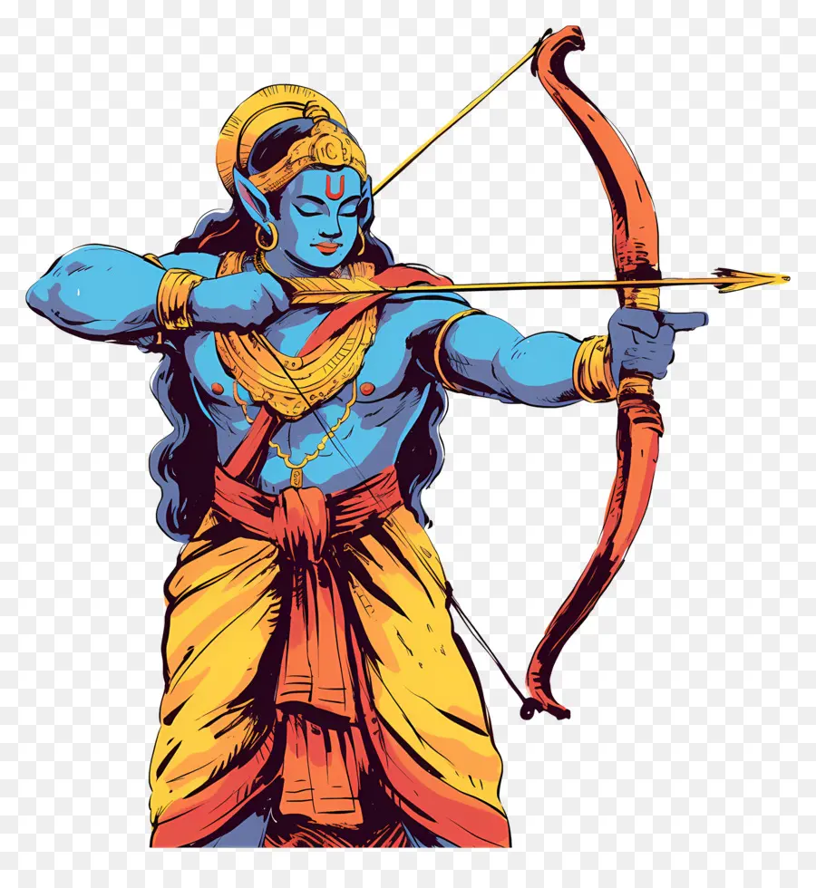 Ram Navami，Arqueiro PNG