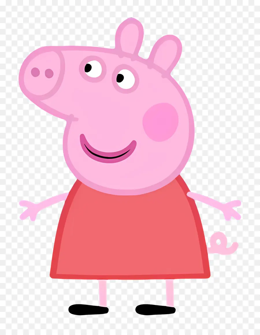 Peppa Pig，Porco Rosa De Desenho Animado PNG