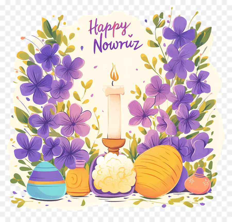 Feliz Nowruz，Decoração Noruz PNG