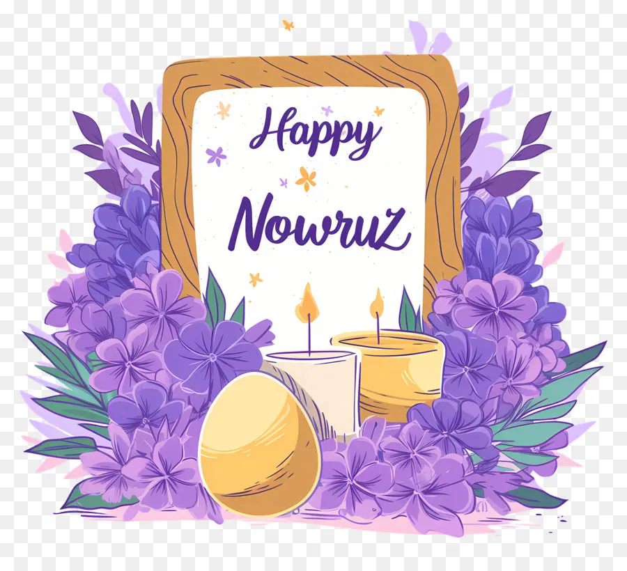 Feliz Nowruz，Flores PNG