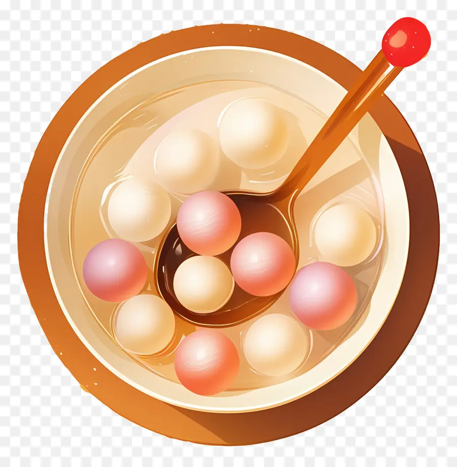 Dongzhi，Sobremesa Tangyuan PNG