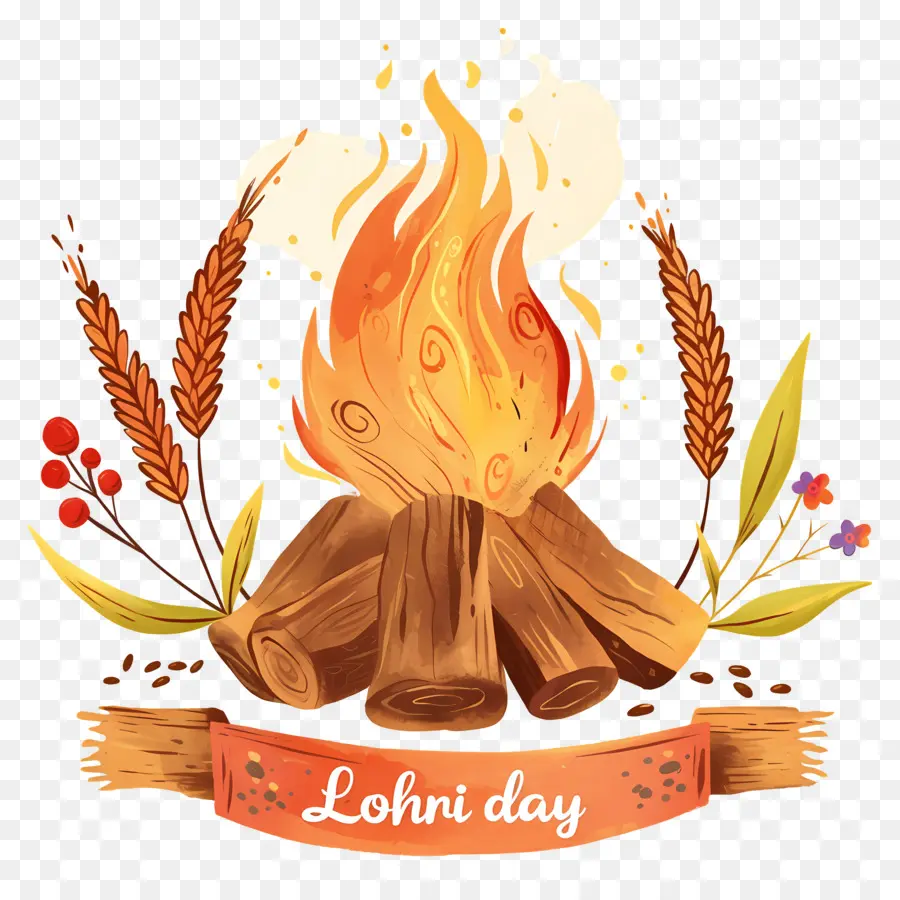 Feliz Lohri，Fogueira PNG