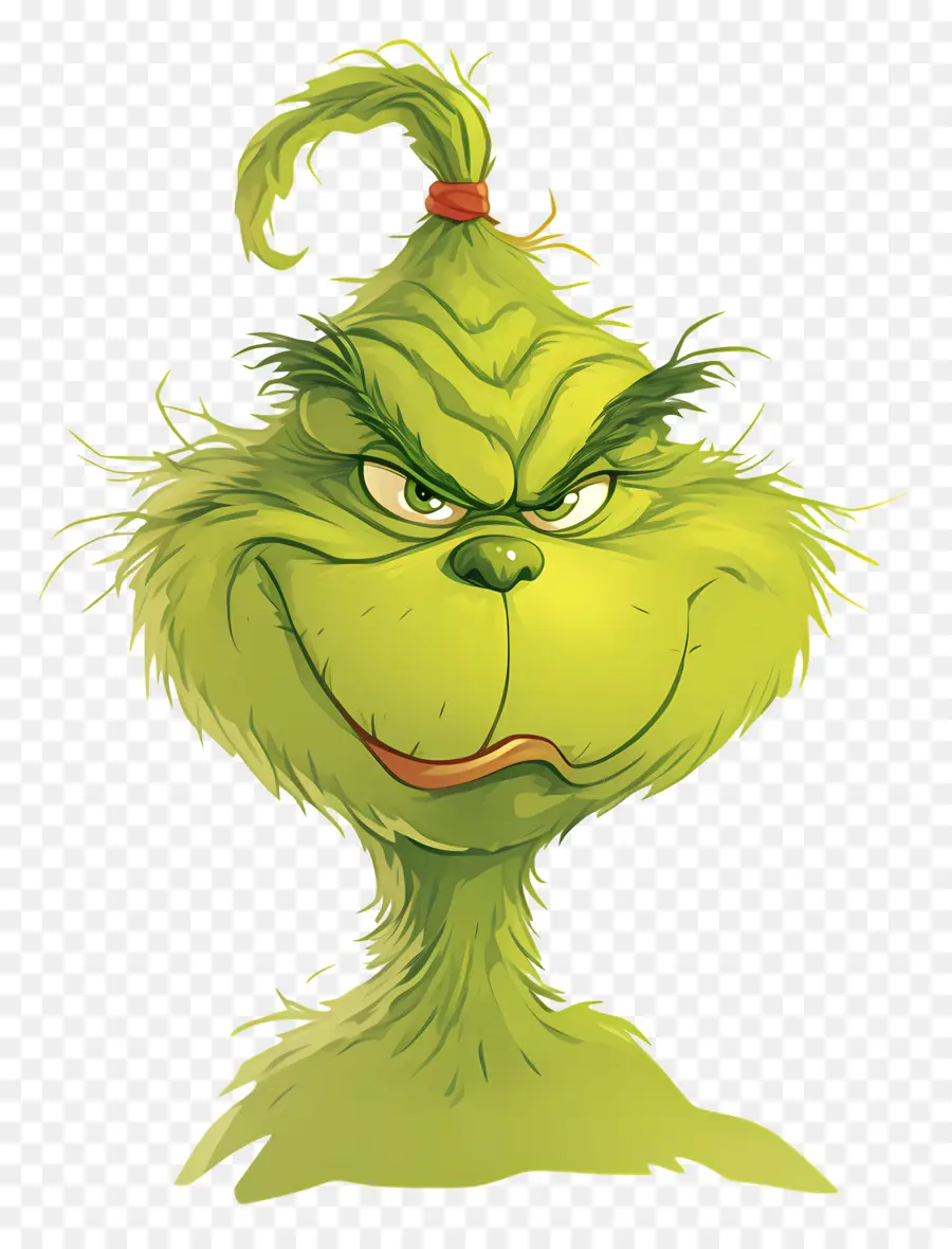 Grinch，Personagem Verde Mal Humorado PNG