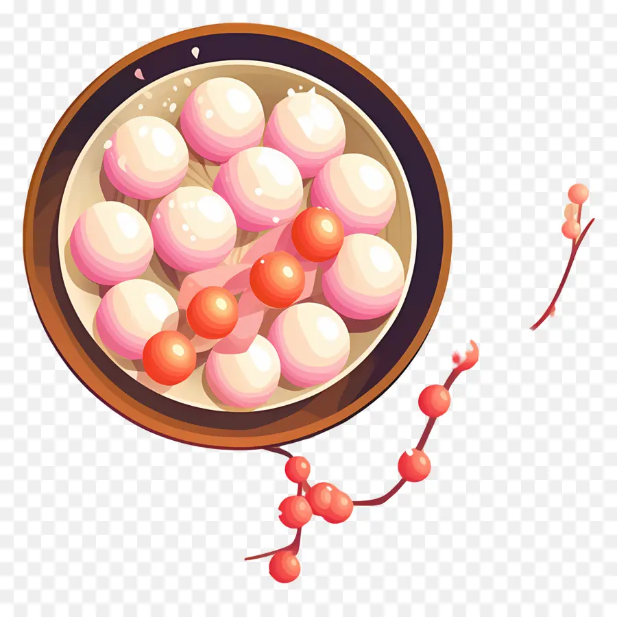 Dongzhi，Sobremesa Tangyuan PNG