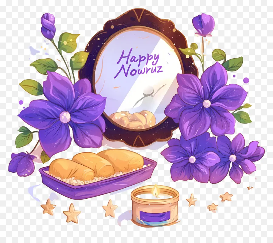 Feliz Nowruz，Flores PNG