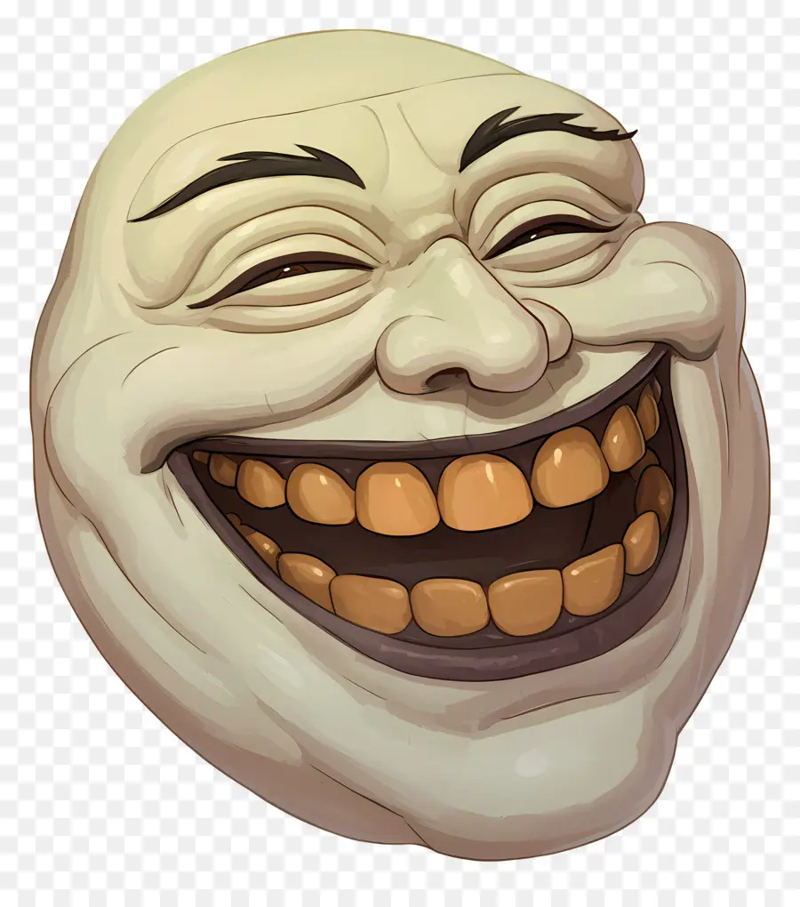 Cara De Gozo，Cara Sorridente PNG