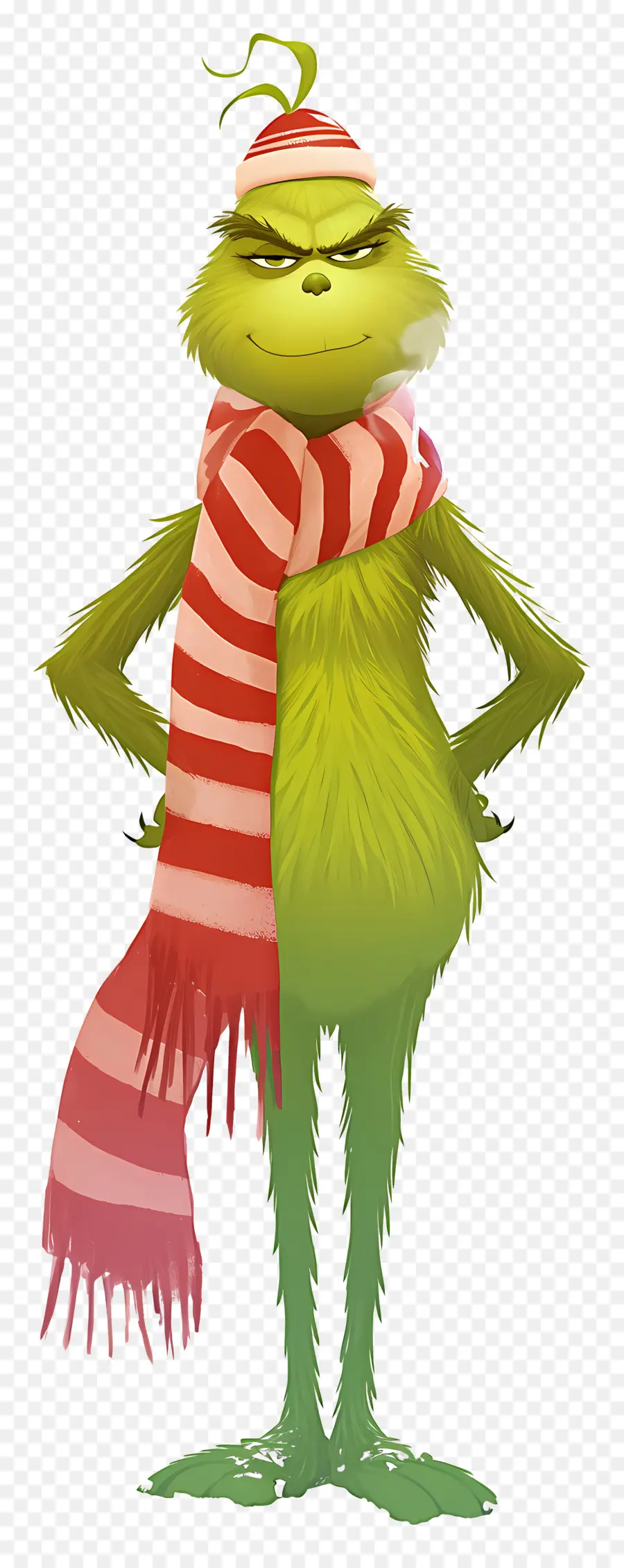 Grinch Dos Desenhos Animados，Personagem Verde PNG