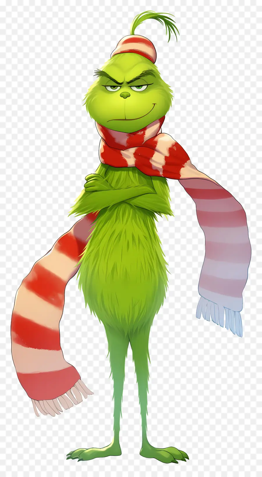 Grinch Dos Desenhos Animados，Personagem Verde PNG