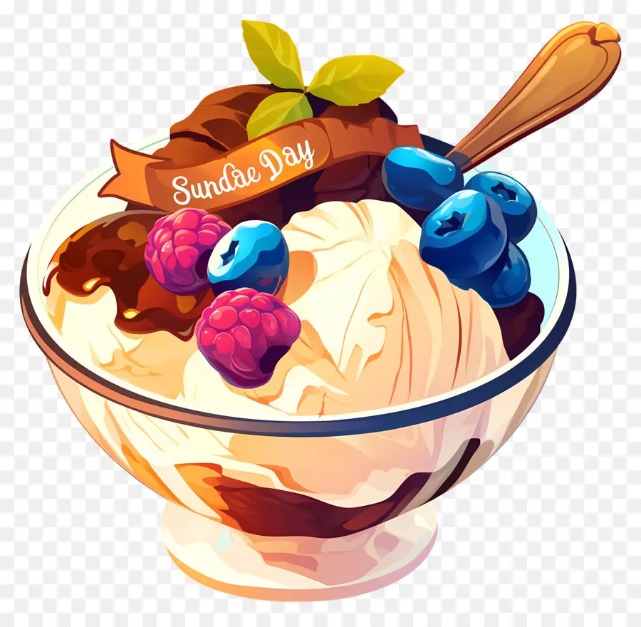 Dia Nacional Do Sundae，Sundae De Sorvete PNG