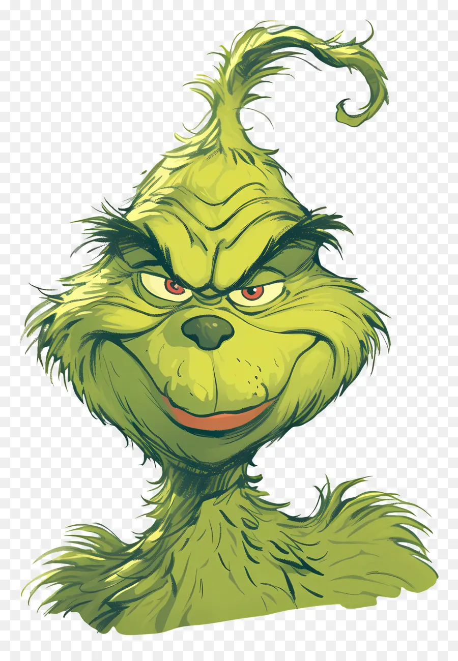 Grinch，Personagem Verde Mal Humorado PNG