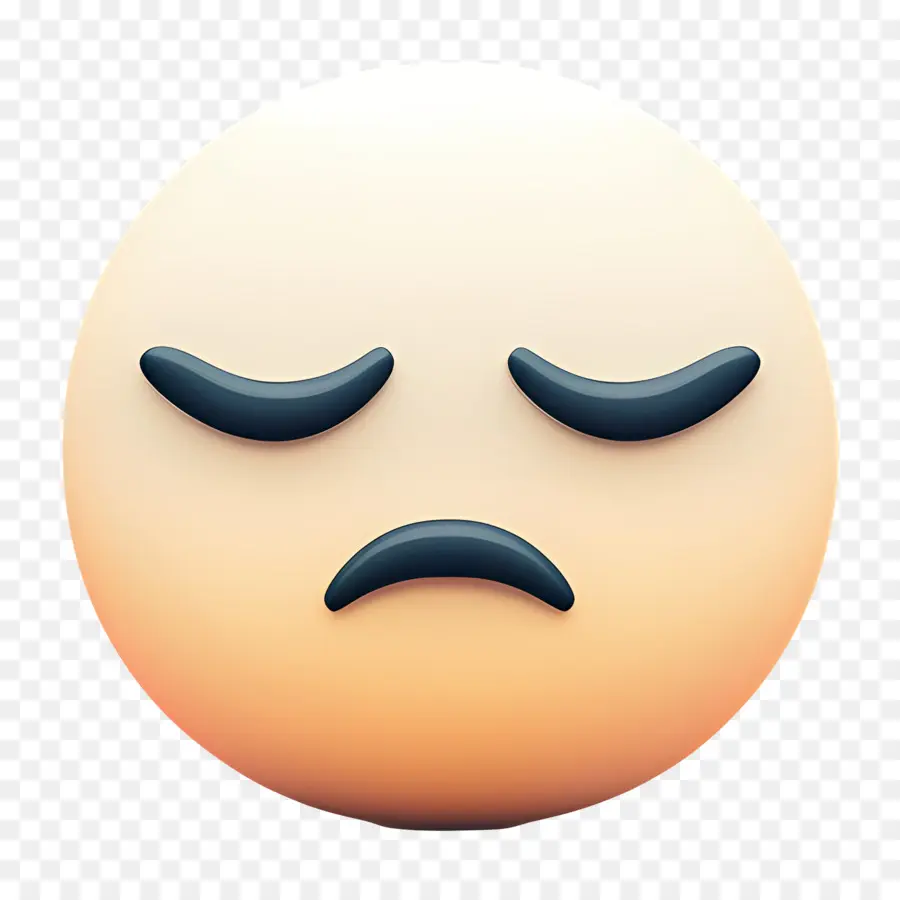 Emoticons，Emoji Triste PNG