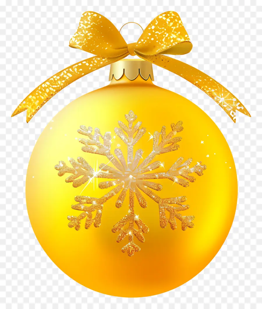 Bola De Ouro De Natal，Ornamento De Bola De Ouro PNG