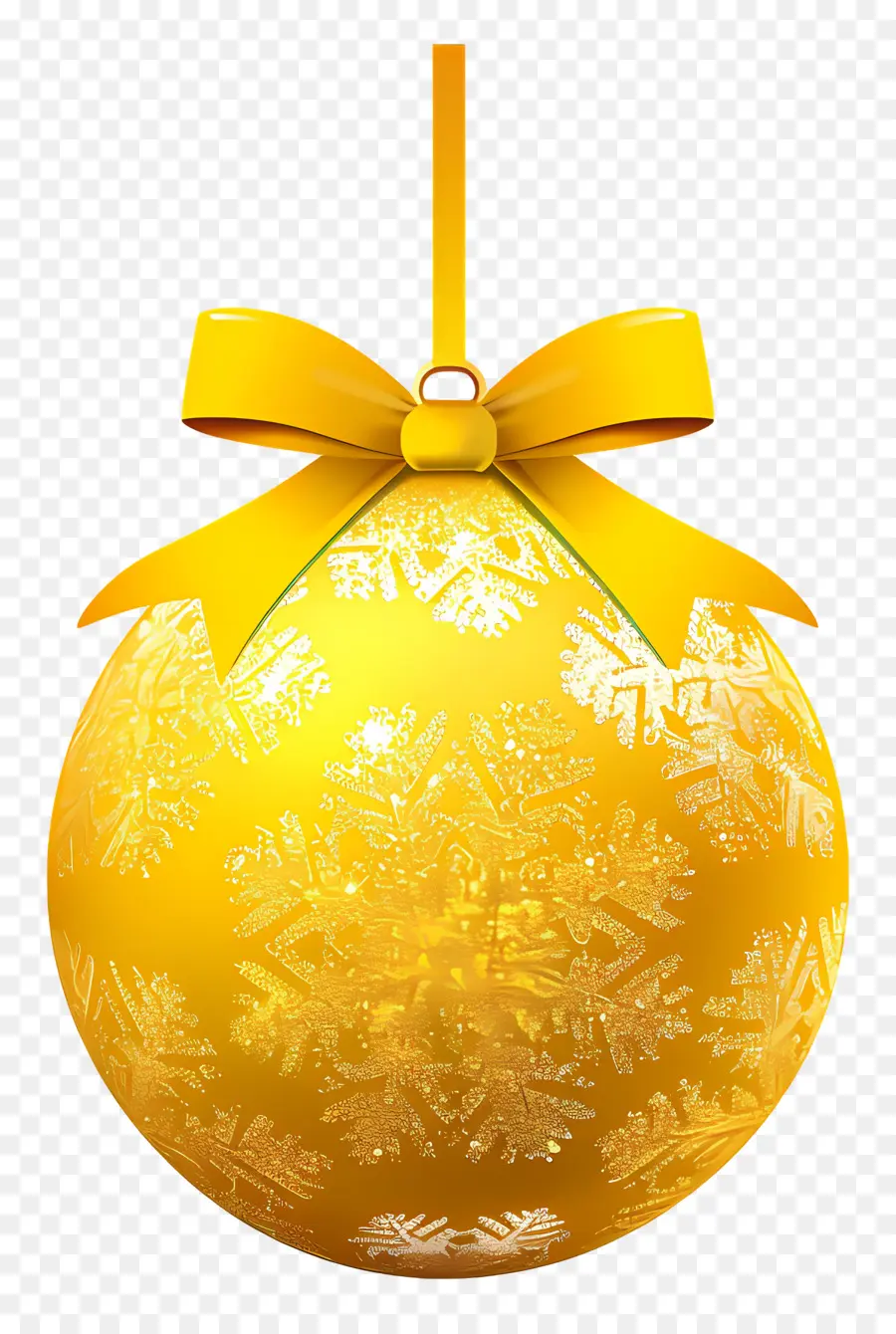 Bola De Ouro De Natal，Ornamento De Bola De Ouro PNG