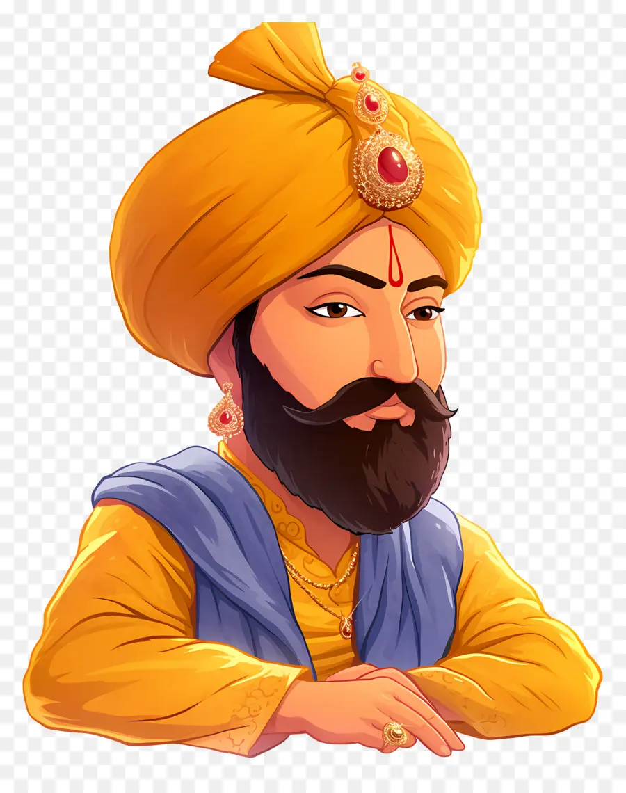 Guru Govind Singh Jayanti，Figura Real PNG