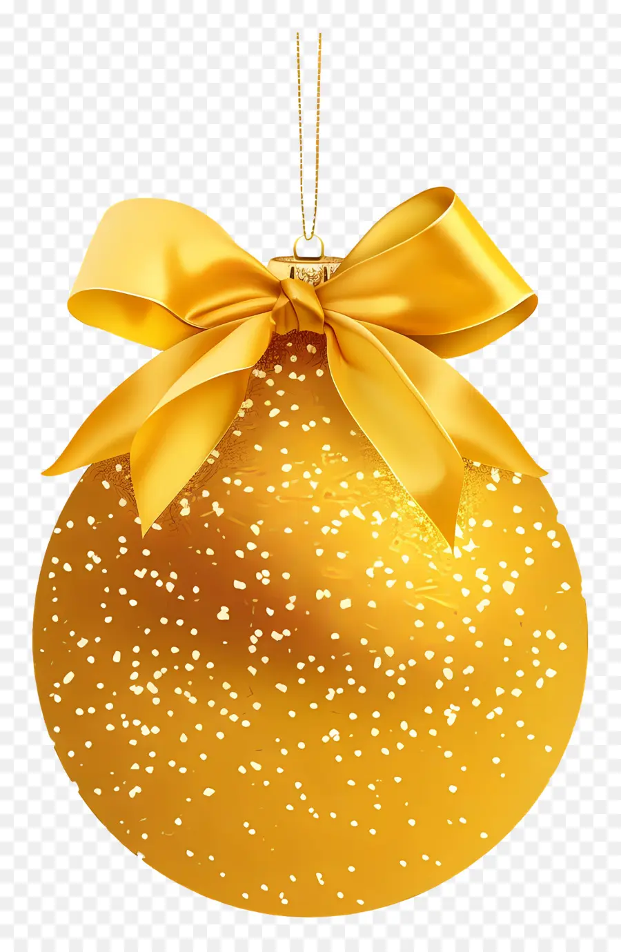 Bola De Ouro De Natal，Ornamento Dourado PNG