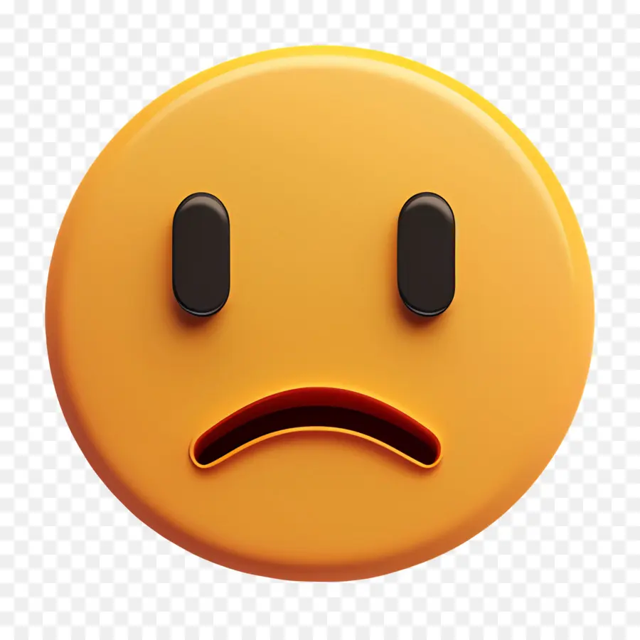 Emoticons，Emoji Triste PNG