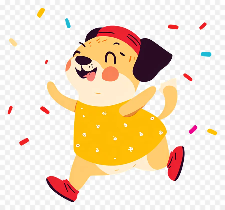 Cachorro Gordo，Cachorro Feliz PNG