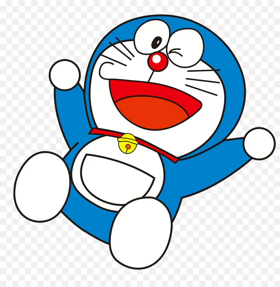 Doraemon，Robô Azul PNG